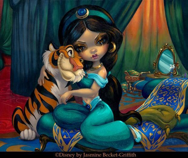 Princess Jasmine & Rajah by Jasmine BecketGriffith Disney